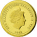 Coin, Tristan Da Cunha, Half crown, 2013, British Royal Mint, MS(65-70), Gold