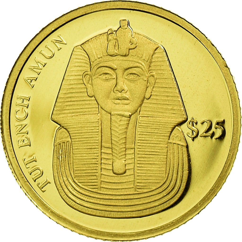 Coin, Liberia, 25 Dollars, 2000, American Mint, MS(65-70), Gold, KM:627