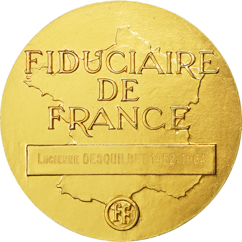 France, Medal, French Fifth Republic, Business & industry, Delamarre, AU(55-58)