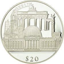 Coin, Liberia, 20 Dollars, 2000, MS(65-70), Silver, KM:637