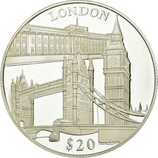 Coin, Liberia, 20 Dollars, 2000, MS(65-70), Silver, KM:639