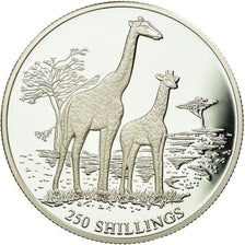 Coin, Somalia, 250 Shillings, 1999, MS(65-70), Silver, KM:105