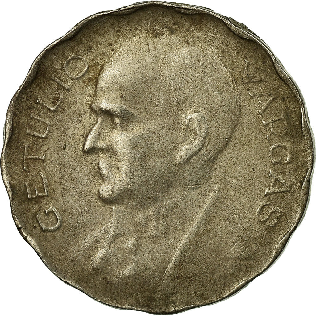 Coin, Brazil, 100 Reis, 1938, EF(40-45), Copper-nickel, KM:544