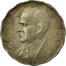 Coin, Brazil, 100 Reis, 1938, EF(40-45), Copper-nickel, KM:544