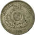 Coin, Brazil, Pedro II, 100 Reis, 1883, EF(40-45), Copper-nickel, KM:477