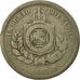 Coin, Brazil, Pedro II, 100 Reis, 1887, VF(20-25), Copper-nickel, KM:483