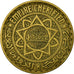 Coin, Morocco, Mohammed V, 5 Francs, 1365, Paris, EF(40-45), Aluminum-Bronze