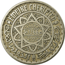 Coin, Morocco, Mohammed V, 20 Francs, AH 1366/1947, Paris, EF(40-45)