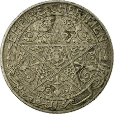 Coin, Morocco, Yusuf, 50 Centimes, undated (1921), bi-Bariz, Paris, EF(40-45)