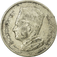 Coin, Morocco, Mohammed V, Dirham, AH 1380/1960, Paris, VF(30-35), Silver, KM:55