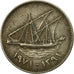 Munten, Koeweit, Jabir Ibn Ahmad, 50 Fils, 1971/AH1391, FR+, Copper-nickel