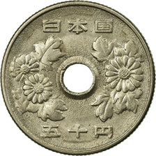 Coin, Japan, Hirohito, 50 Yen, 1975, VF(30-35), Copper-nickel, KM:81