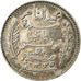 Coin, Tunisia, Muhammad al-Nasir Bey, 50 Centimes, 1916/AH1335, Paris