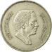 Monnaie, Jordan, Hussein, 50 Fils, 1/2 Dirham, 1991/AH1411, TTB, Copper-nickel