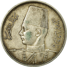 Coin, Egypt, Farouk, 5 Piastres, AH 1358/1939, British Royal Mint, VF(30-35)