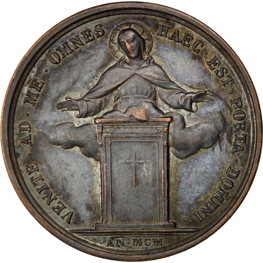 Vaticano, Medal, Religions & beliefs, Bianchi, BB+, Bronzo, 30