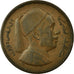Coin, Libya, Idris I, 5 Milliemes, 1952, EF(40-45), Bronze, KM:3