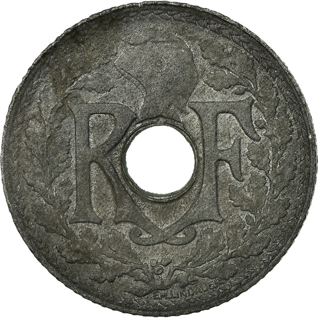 Munten, Frankrijk, 10 Centimes, 1941, Paris, FR+, Zinc, KM:897, Gadoury:288c