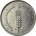 Coin, France, Épi, Centime, 1961, Paris, EF(40-45), Stainless Steel, KM:928