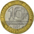 Moneda, Francia, Génie, 10 Francs, 1991, Paris, BC+, Bimetálico, KM:964.1