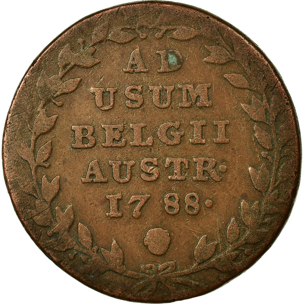 Coin, AUSTRIAN NETHERLANDS, Joseph II, 2 Liards, 2 Oorden, 1788, Brussels