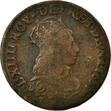 Moeda, França, Liard de France, 1657, Corbeil, VF(20-25), Cobre, C2G:22