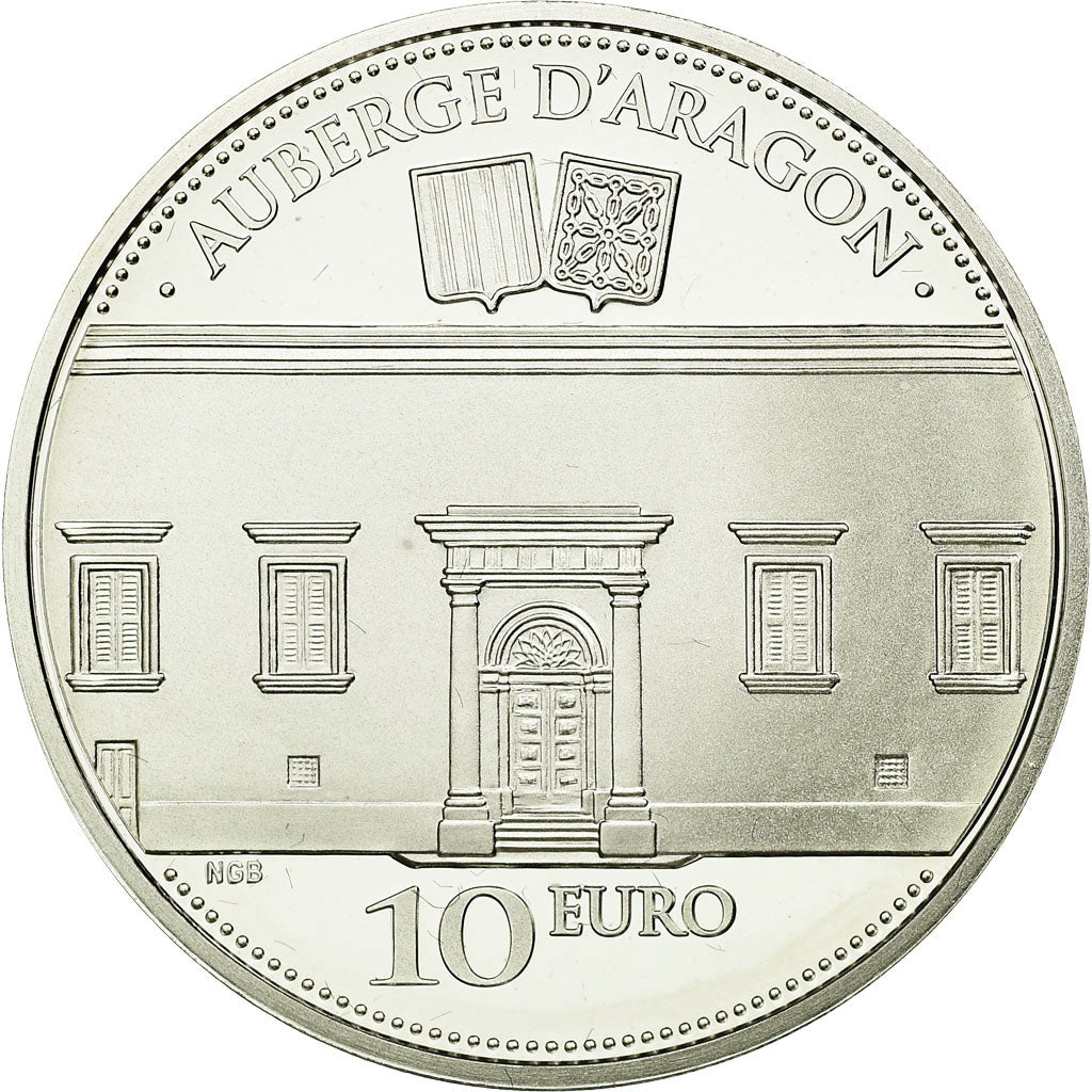 Malta, 10 Euro, 2014, FDC, Plata, KM:163