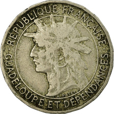 Coin, Guadeloupe, Franc, 1903, Paris, VF(30-35), Copper-nickel, KM:46