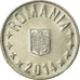 Moeda, Roménia, 10 Bani, 2014, AU(55-58), Aço Revestido a Níquel