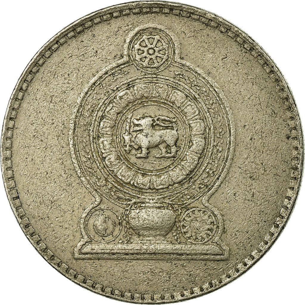 Coin, Sri Lanka, 2 Rupees, 1984, VF(20-25), Copper-nickel, KM:147