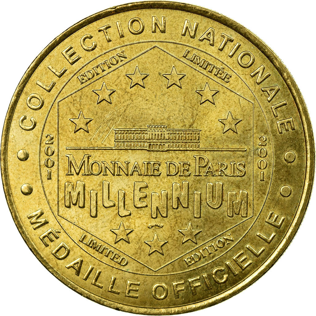 France, Token, Touristic token, Versailles - Château, Arts & Culture, 2001