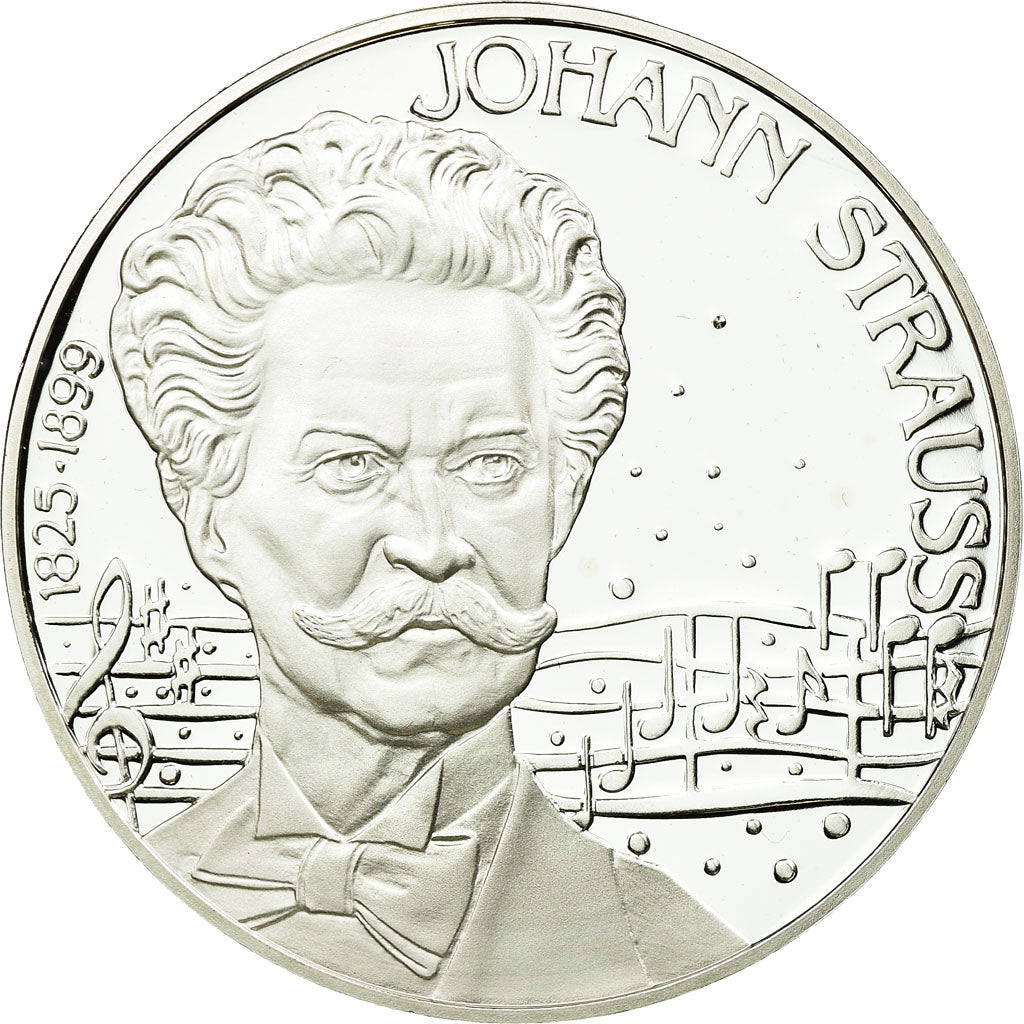 Moneda, Austria, 25 Ecu, 1995, FDC, Plata, KM:23