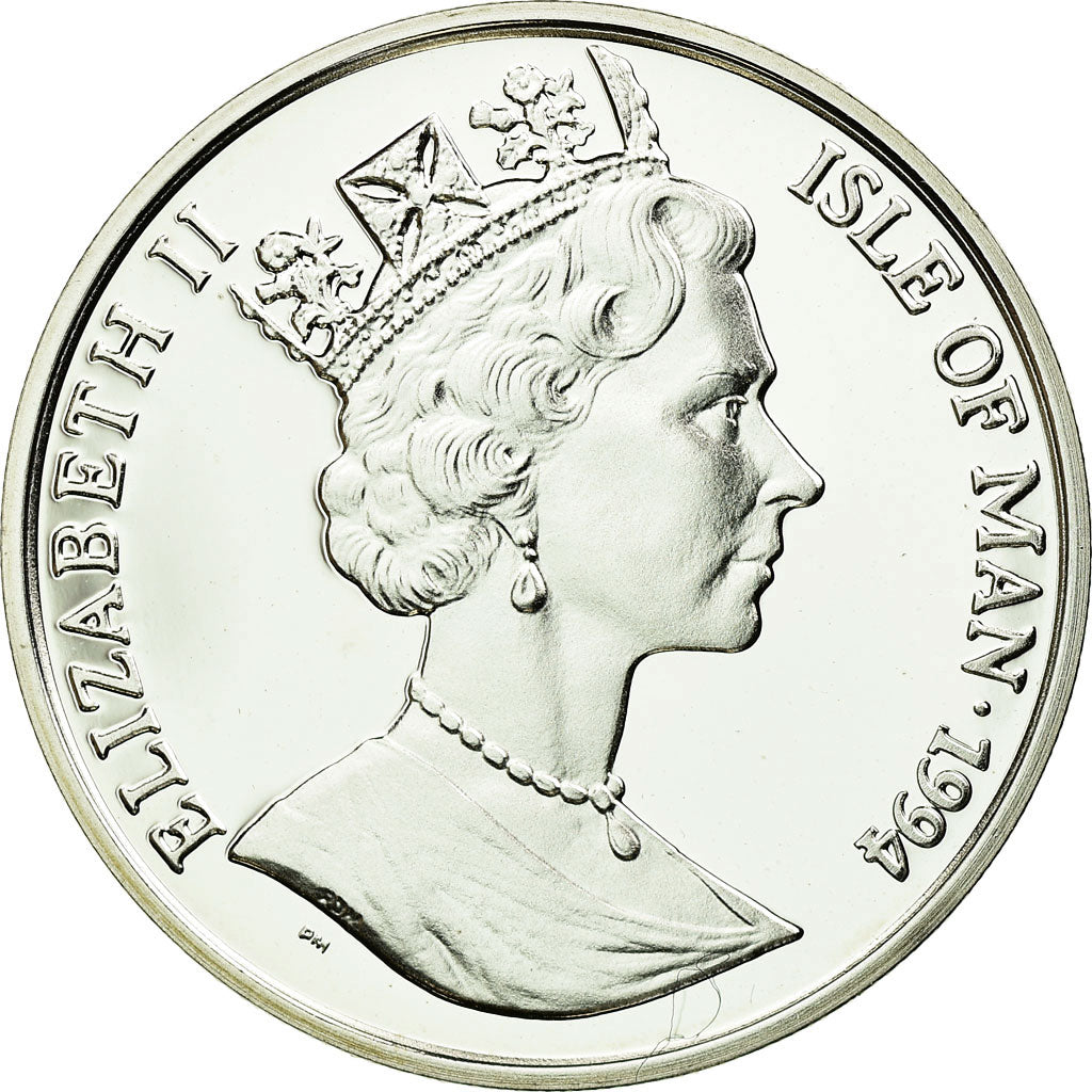 Coin, Isle of Man, Elizabeth II, 15 Ecus, 1994, Pobjoy Mint, MS(65-70), Silver