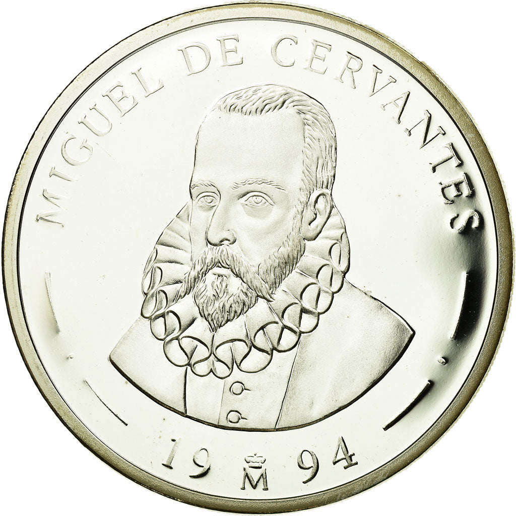 Coin, Spain, Juan Carlos I, 5 Ecu, 1994, Madrid, MS(65-70), Silver, KM:M46