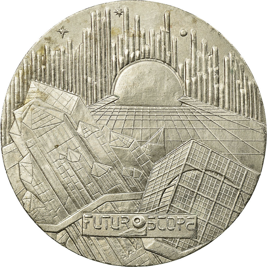 Frankreich, Token, Touristic token, Jaunay-Clan - Futuroscope, VZ, Cupro-nickel