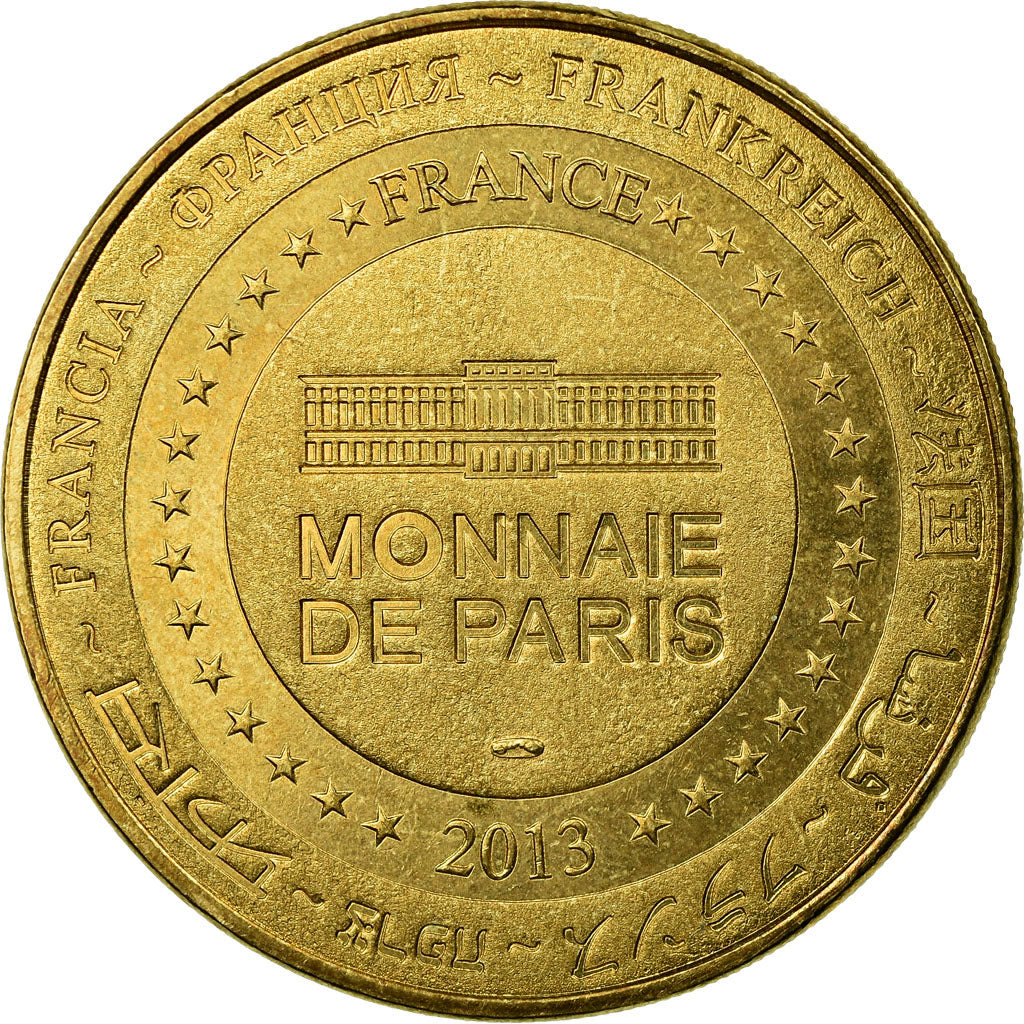 Francia, Token, Jetón turístico, Locronan - Eglise Saint Ronan n°3 - Le