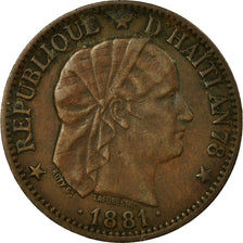 Monnaie, Haïti, Centime, 1881, TTB, Bronze, KM:42