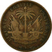 Moneta, Haiti, Centime, 1886, EF(40-45), Bronze, KM:48
