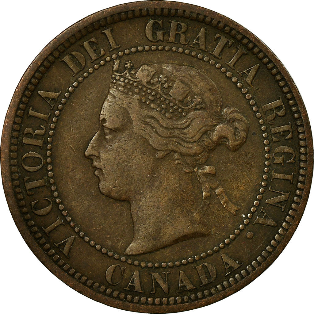 Coin, Canada, Victoria, Cent, 1876, Royal Canadian Mint, EF(40-45), Bronze, KM:7