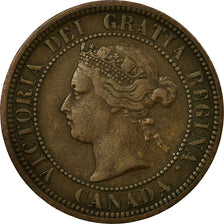 Coin, Canada, Victoria, Cent, 1876, Royal Canadian Mint, EF(40-45), Bronze, KM:7
