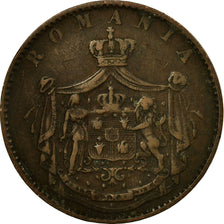 Coin, Romania, Carol I, 5 Bani, 1867, VF(30-35), Copper, KM:3.2