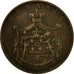 Coin, Romania, Carol I, 5 Bani, 1867, VF(30-35), Copper, KM:3.2