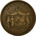 Coin, Romania, Carol I, 10 Bani, 1867, VF(30-35), Copper, KM:4.1