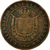 Coin, ITALIAN STATES, TUSCANY, Provisional Government, 5 Centesimi, 1859
