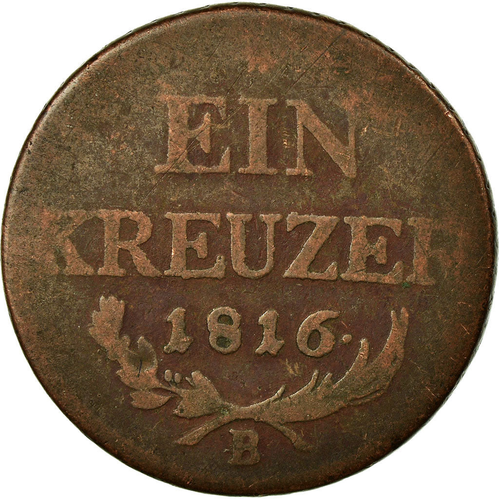 Münze, Österreich, Franz II (I), Kreuzer, 1816, S, Kupfer, KM:2113