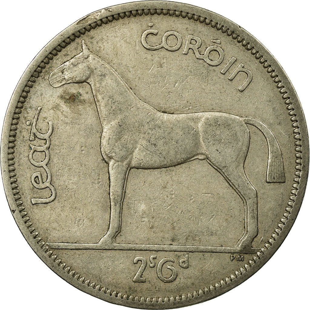 Monnaie, IRELAND REPUBLIC, 1/2 Crown, 1961, TB+, Copper-nickel, KM:16a