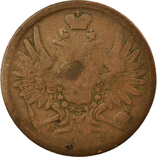 Coin, Russia, 3 Kopeks, 1856, Ekaterinbourg, VF(20-25), Copper, KM:151.3