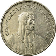 Coin, Switzerland, 5 Francs, 1980, Bern, EF(40-45), Copper-nickel, KM:40a.1