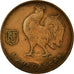 Coin, Madagascar, Franc, 1943, Pretoria, VF(30-35), Bronze, KM:2