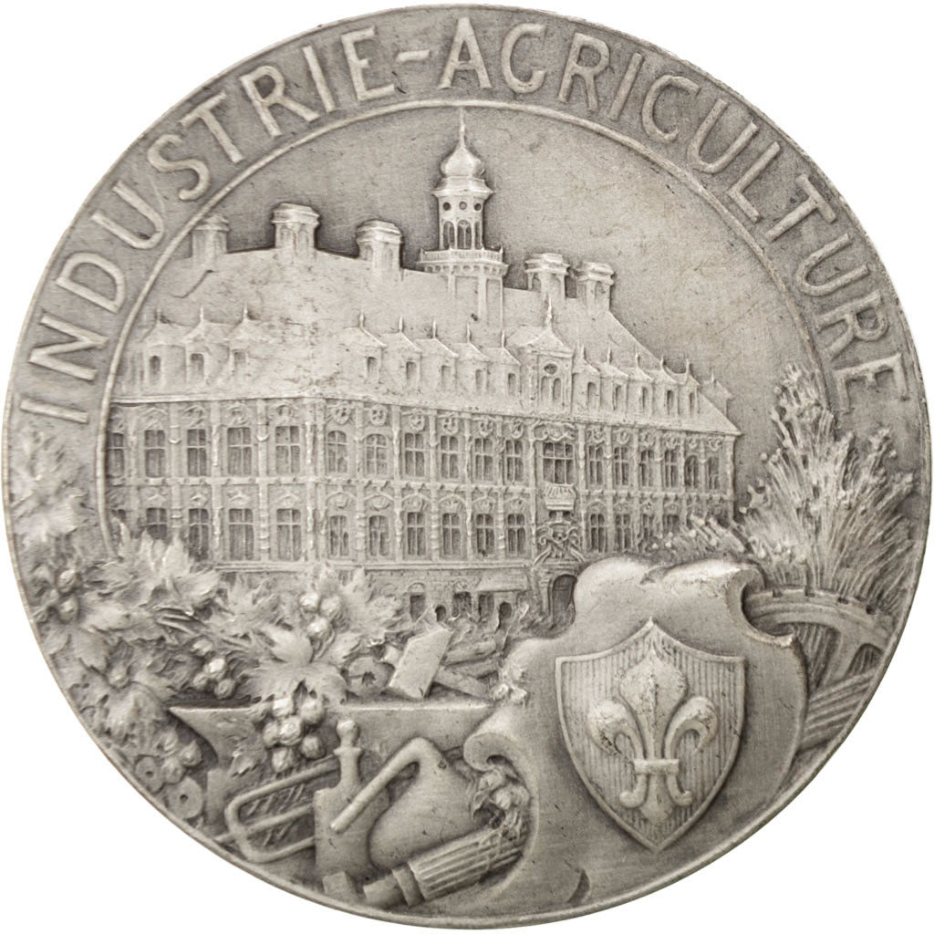 Frankreich, Medal, French Fifth Republic, Business & industry, Lefebvre, SS+